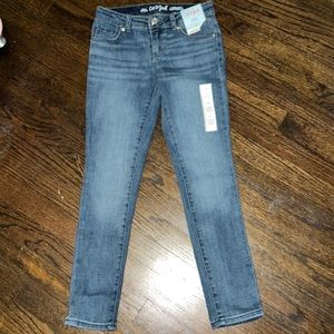 NWT Cat & Jack Skinny Adjustable Waist Jeans, Size 12